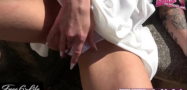 Echter öffentlicher Sex auf der Straße mit deutscher amateur teen schlampe